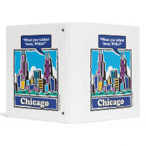 Chicago binders by SpeakYourMind Chicago binders
