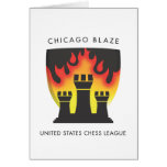 Chicago Blaze Greeting Card