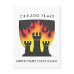 Chicago Blaze Postcard