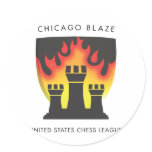 Chicago Blaze Stickers