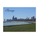 chicago blue postcards