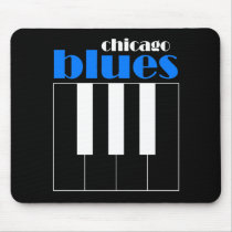 Chicago blues mousepad