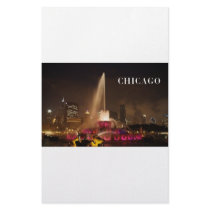 CHICAGO Buckingham Fountain (St.K) Stationery Design