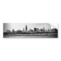 Chicago Bumper Sticker bumper stickers by SunshinePlease Chicago Bumper Sticker bumper stickers
