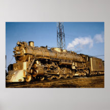 Chicago Burlington and Quincy No. 5632 in special Posters