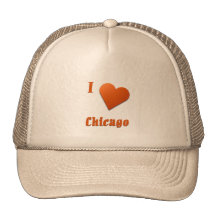 Chicago -- Burnt Orange Mesh Hat