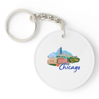 chicago city 5 travel graphic.png acrylic keychains