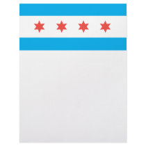 Chicago city flag letterhead design