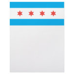 Chicago city flag letterhead design