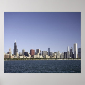 Chicago Skyline Posters | Zazzle