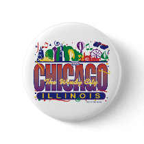 Chicago-Confetti buttons