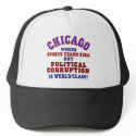 Chicago Corruption hats by rightleaning Chicago Corruption hats
