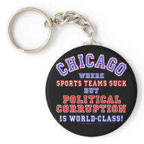 Chicago Corruption Key Chains