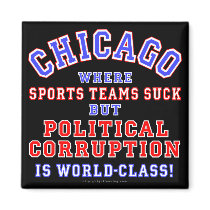 Chicago Corruption Fridge Magnets