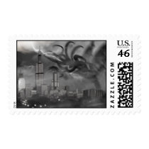 Chicago Cthulhu postage by CthulhuCthulhu Chicago Cthulhu postage