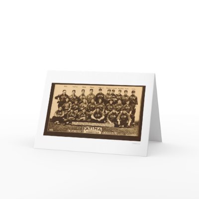 Chicago Cubs Baseball 1913 Greeting Card by lc_baseball