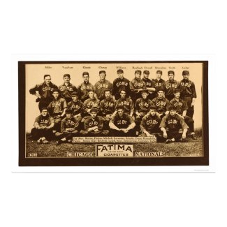 Chicago Cubs Baseball 1913 Poster