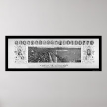Chicago Cubs Baseball Champions Photo 1907 Posters
