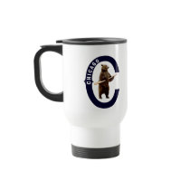 Chicago Cubs Real Bear Logo mugs by fohkat Chicago Cubs Real Bear Logo mugs