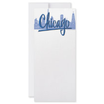 CHICAGO-Dark-Blue rack cards by knudsonstudios CHICAGO-Dark-Blue rack cards