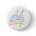 CHICAGO-EMB PINBACK BUTTONS