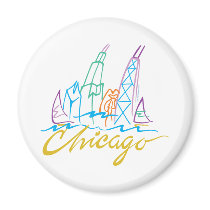 CHICAGO-EMB magnets by knudsonstudios CHICAGO-EMB magnets