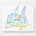 CHICAGO-EMB MOUSE PAD