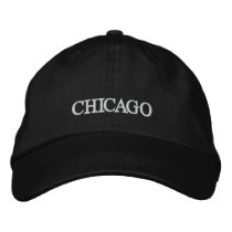 Chicago Embroidered Hat embroidered hats