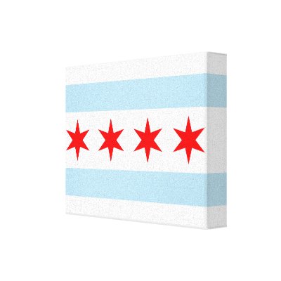 chicago flag art