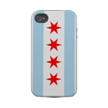 Chicago Flag Case-Mate Tough Iphone 4 Iphone 4 Tough Cover