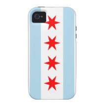 Chicago Flag Case-Mate Tough Iphone 4 iPhone 4 Case