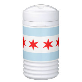 Chicago Flag Igloo Beverage Cooler