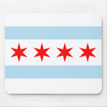 Chicago Flag Mousepad