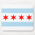Chicago Flag Mousepad by dawngrace Chicago Flag Mousepad