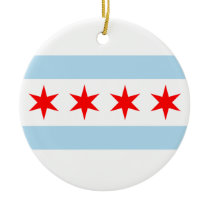 Chicago Flag Ornaments
