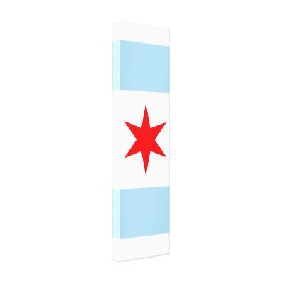 chicago flag art