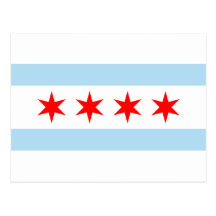Chicago Flag Post Cards