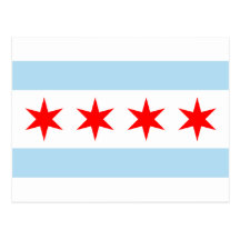 Chicago Flag Postcards