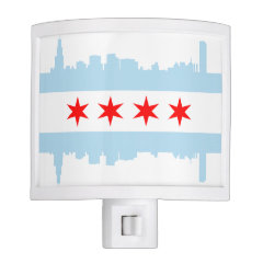 Chicago Flag Skyline Nite Lites