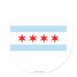 Chicago Flag stickers