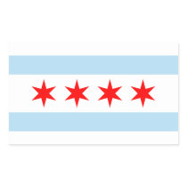 Chicago Flag Stickers