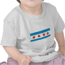 chicago flag tee shirt