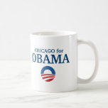 CHICAGO for Obama custom your city personalized Coffee Mug