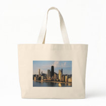 Chicago from Lake Shore Drive Tote Bags