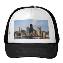 Chicago from Lake Shore Drive Trucker Hats