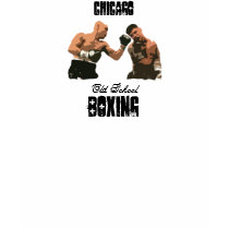 Chicago Gym Old school Boxing T-shirt Mens by Buckhuck Chicago Gym Old school Boxing T-shirt Mens