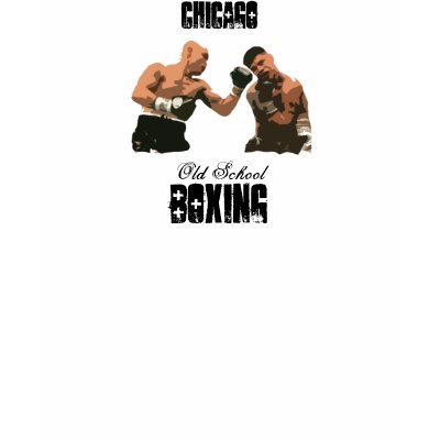 Chicago Gym Old school Boxing T-shirt Mens by Buckhuck