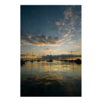 Chicago Harbor Sunrise posters by sgadomski Chicago Harbor Sunrise posters