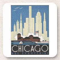 Chicago Has Everything Beverage Coasters