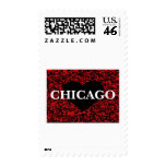 Chicago Heart Postage Stamps